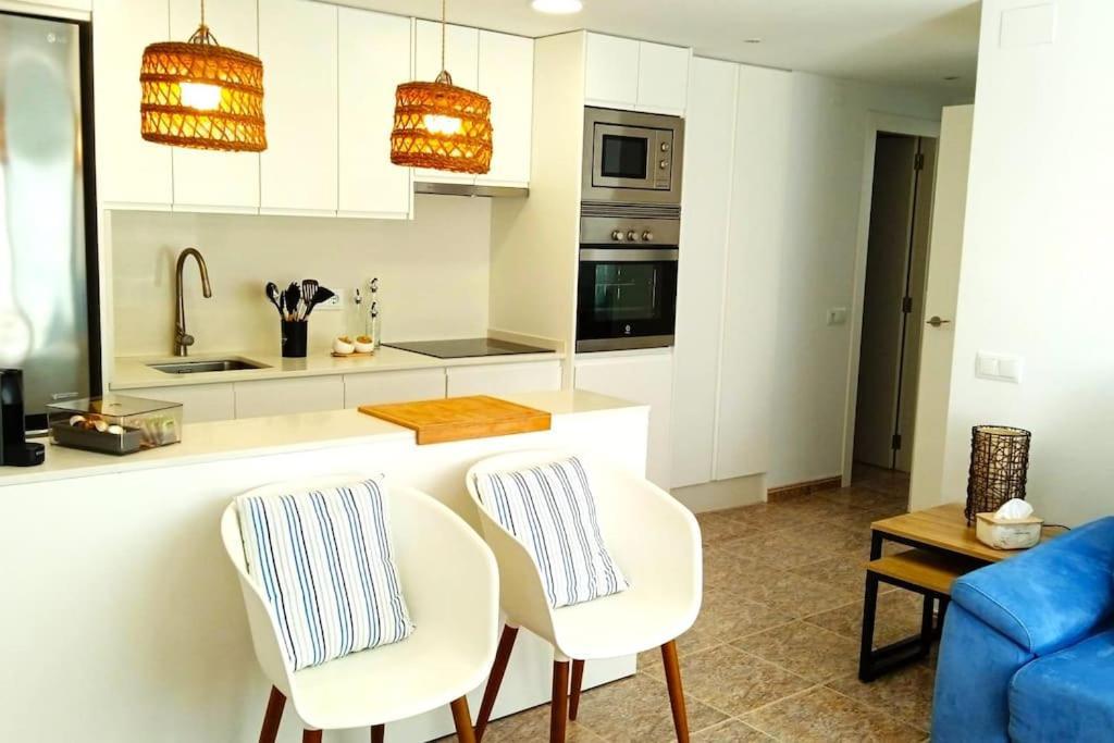 Apartamento Frente Al Mar Cullera Bagian luar foto
