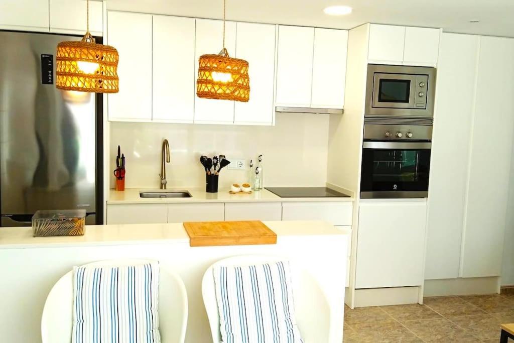 Apartamento Frente Al Mar Cullera Bagian luar foto