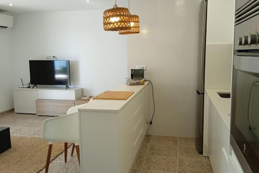 Apartamento Frente Al Mar Cullera Bagian luar foto
